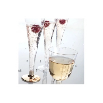 Rubikap - Чаша със сребърна основа, 120мл, полистирен-(DC. 120-PS303) (0151704)