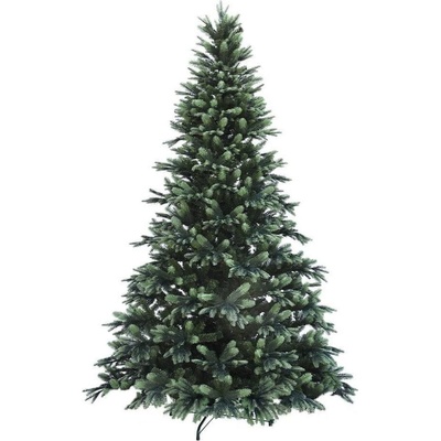 DecoLED Umelý vianočný stromček 240 cm jedľa Newada a 2D a 3D ihličím