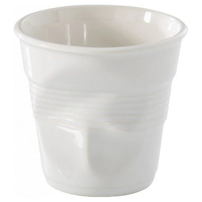 Revol Froissés pohárik biely REV 616096 80 ml