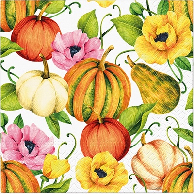 PAW Ubrousky TaT Pumpkins And Poppies 33x33cm