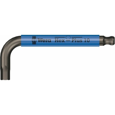 Wera Uhlový kľúč Hex s guľovým prvkom 10,0 mm 05022677001
