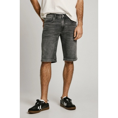 Pepe Jeans SLIM GYMDIGO SHORT TRACK denim
