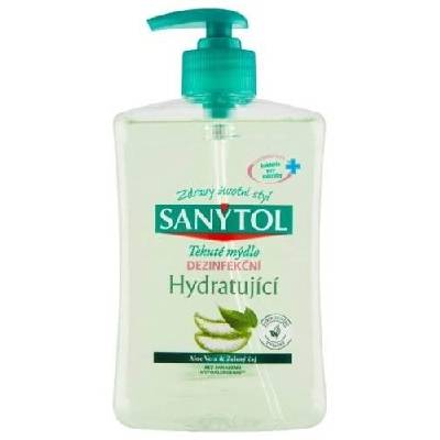 Sanytol dezinfekční hydratující mýdlo zelený čaj & aloe vera 500 ml