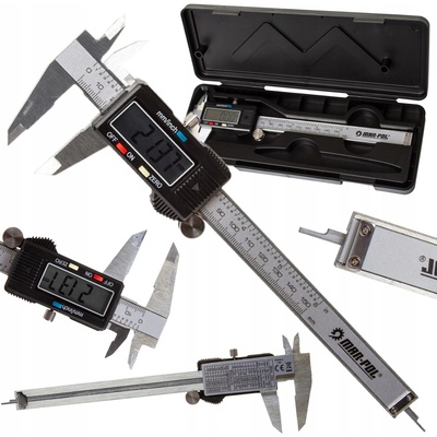 Magg PMD150 Posuvné měřítko digitální 150 mm + kufr – Zbozi.Blesk.cz