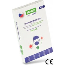 Nano Medical Nanovlákenný respirátor FFP2 nano Med. Clean tělový 5 ks