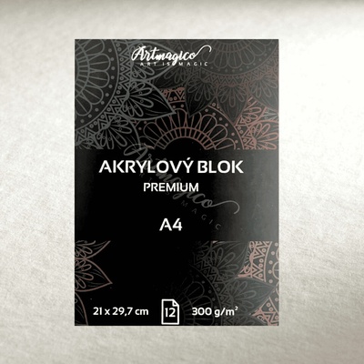 Artmagico Akrylový blok A4