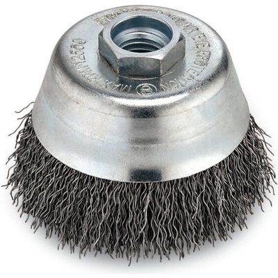 Hrncový kartáč, 0,3 mm vlnitý, M 14, 60 Ø FLEX - FX-124516