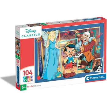 Clementoni 104ч. Пъзел Pinocchio