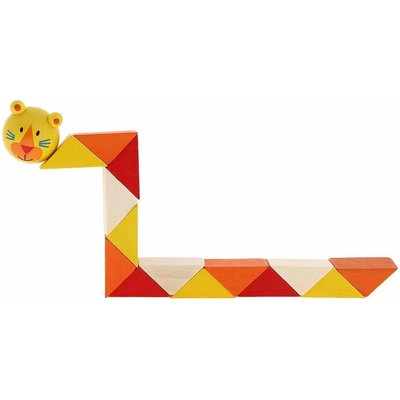 Woody Дървено животно-верига Woody - Тигърче (90491 - 1)