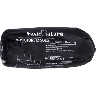 BasicNature Мрежа против комари Basic Nature Moskitonetz Klassik Mesh 225 Mosquito net - Doppel - White - размер 2 x 2, 2 x 2 m (525-0509-0111)