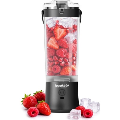 SmoothieJet prenosný USB Smoothie Blendy500 - 500ml Čierna