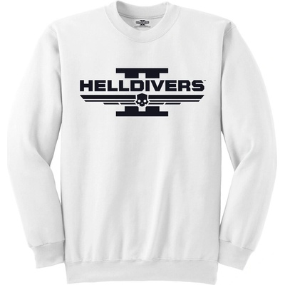 Helldivers 2 Skull Logo And Text Sweatshirt