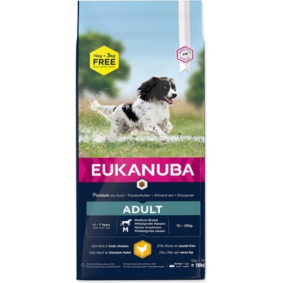 Eukanuba Adult Medium Breed 18 kg