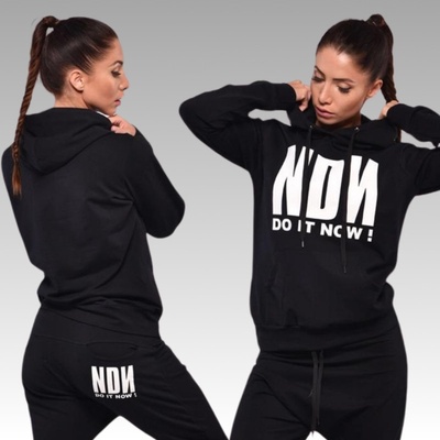 NDN sportovní mikina Do It Now černá – Zboží Dáma