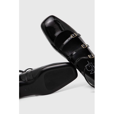 AGL Кожени балеринки AGL Angie L Straps (D557003PCMOON0000)