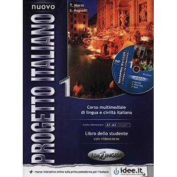 Nuovo Progetto Italiano 1 - učebnice + CD ROM - Marin T.,Magnelli S.