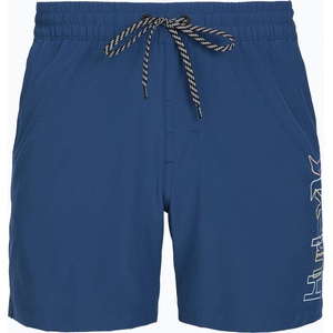 Hurley Мъжки плажни шорти Hurley Crossover Volley Swim Short blue/black