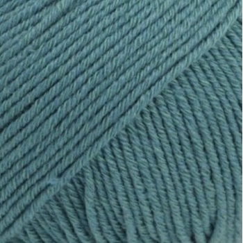 Image 1 of DROPS Design Cotton Merino Uni Colour 26 Storm Blue Плетива прежда (105126)