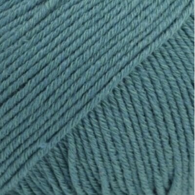 DROPS Design Cotton Merino Uni Colour 26 Storm Blue Плетива прежда (105126)