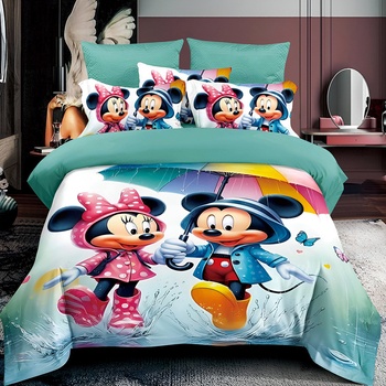 EmonaMall Детско спално бельо 3D (реално изображение) EmonaMall, 6 части - Модел S18793 (S18793-4444e7)