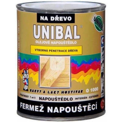 Unibal O1000 Fermež napouštěcí 2,5 l bezbarvá