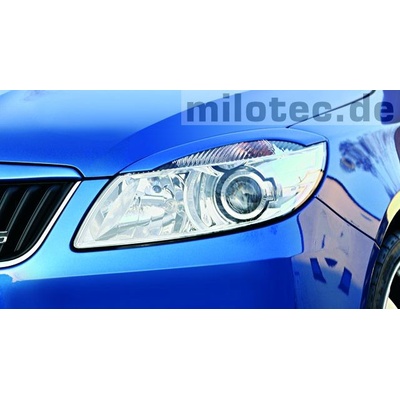 MILOTEC Kryty predných svetlometov Škoda Roomster Facelift 2010-2015