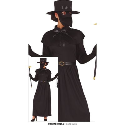 Fiestas Guirca Дамски костюм - Чумав лекар Размер - Възрастни: L