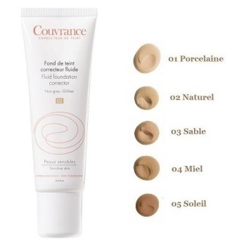 Avene Couvrance tekutý krycí make-up SPF15 02 Naturel 30 ml