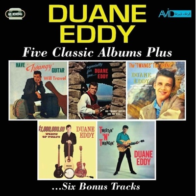 DUANE EDDY - Five Classic Albums Plus CD