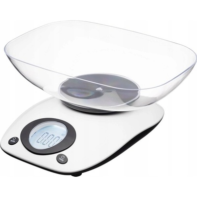 Kuchynská váha Galicja Cedric biela 5 kg