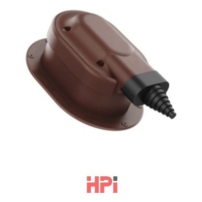 HPI Solární prostup set pro šindel a rovné plechové krytiny hnědá