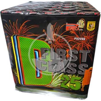 Kompaktní ohňostroj FIRST CLASS D 25 ran