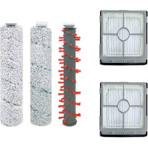  Mobilly комплект резервни четки и филтри за Bissell Crosswave X7 3400N и други, 5 бр (bissell 3xbrush, 2x filters)