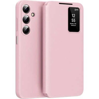Gigapack Samsung A17 5G / A17 4G GIGAPACK Tok, състоящ се от активен FLIP, Smart View Cover, РОЗОВ ЦВЯТ GP-180310 (GP-180310)