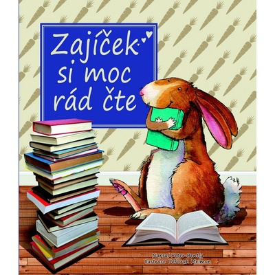 Zajíček si moc rád čte