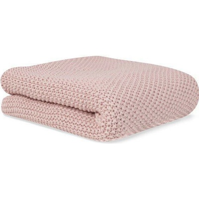 Bonjourbébé Detská pletená deka organická bavlna Pink