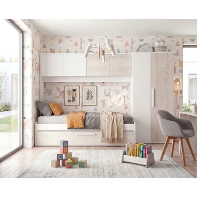 TRS TOP SKL SPAIN Detská izba pre dve deti Artic white