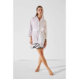 KARL LAGERFELD лятна рокля от памук (A2W46075) - answear - 234,50 лв