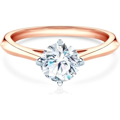 Savicki Zásnubný prsteň The Light dvojfarebné zlato laboratórny diamant DL R4 1 LAB RB