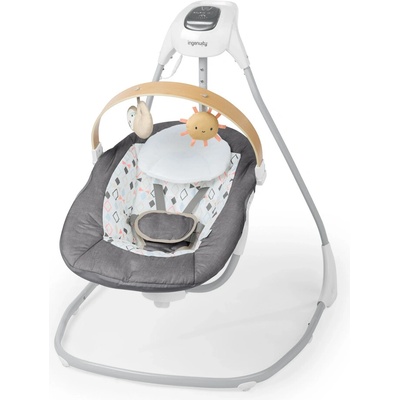 INGENUITY Houpačka pohupující hudební 0m+, do 9kg