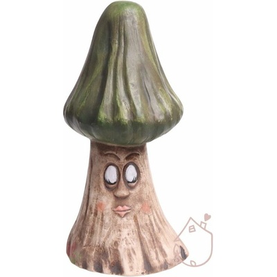 Dekorace do zahrady holubinka z keramiky