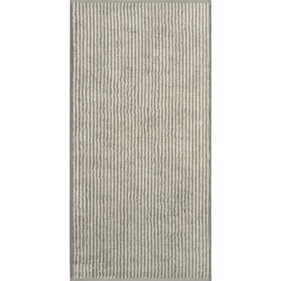 Cawö ručník Two Tone Stripes 480 grafit 50 x 100 cm
