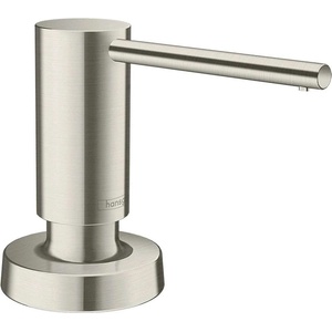 Hansgrohe A51 дозатор за перилен препарат, сив, матиран (40448800) Мивка за вграждане