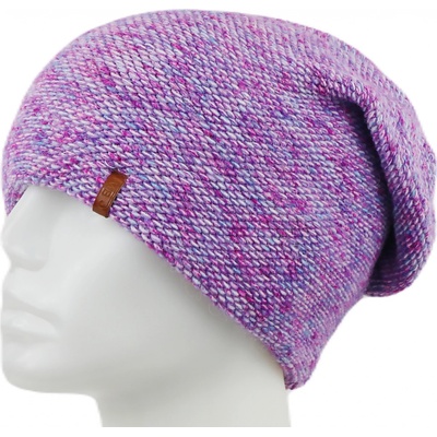 Biju dámská pletená zimní čepice WROBI fialové 7100391-5