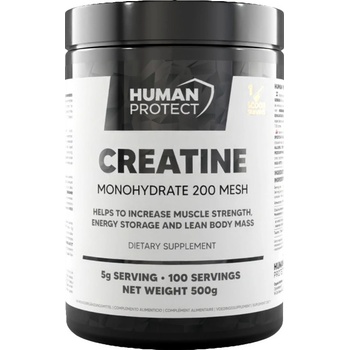 Human Protect Creatine Monohydrate Powder [500 грама] Неовкусен