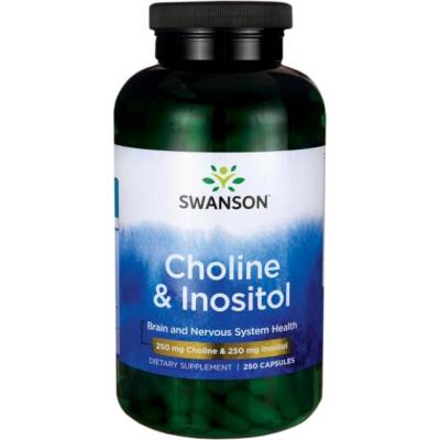 Swanson Choline & Inositol 250 mg [250 капсули]
