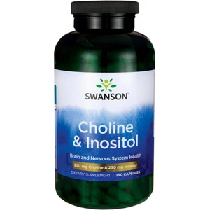 Swanson Choline & Inositol 250 mg [250 капсули]