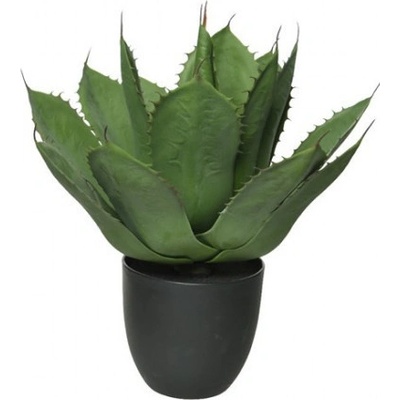 Umělá agáve Parrasana, v květináči, zelená, výška 50 cm