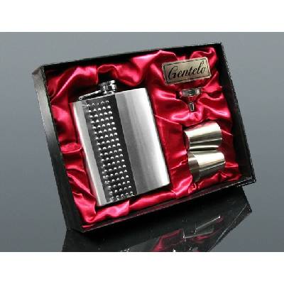 Súprava STONE ploskačka 210 ml + 2 ks štamperlíkov 30 ml