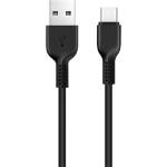 hoco. X20 кабел за данни USB - Type-C, 300 см, ЧЕРЕН X20_TYPE-C_3M_B (X20_TYPE-C_3M_B)